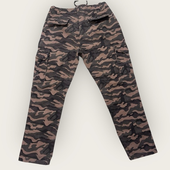 Victoria Secret VSX Y2K Camo 100% Cotton Utility Military Pants Sz 30 Cargo Army - Picture 14 of 15